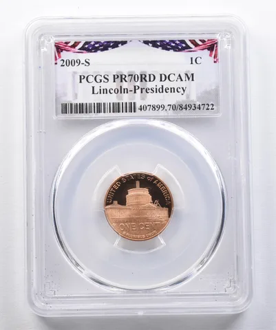 2009-S Lincoln Cent Presidency PR70 RD DCAM PCGS *2607