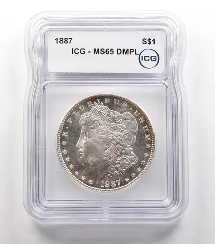 1887 Morgan Silver Dollar MS65 DMPL ICG *6699