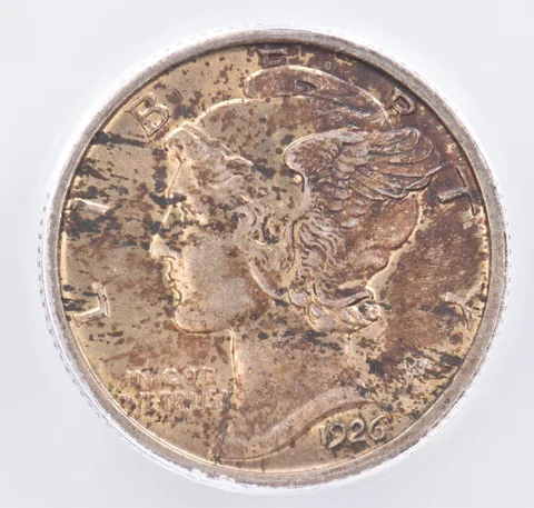 1926 Mercury Dime MS63 FB ICG Beautiful Tone *2134