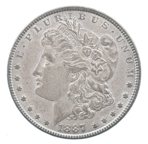 Better 1887 Morgan Silver Dollar - 90% US Coin - Nice Coin *599