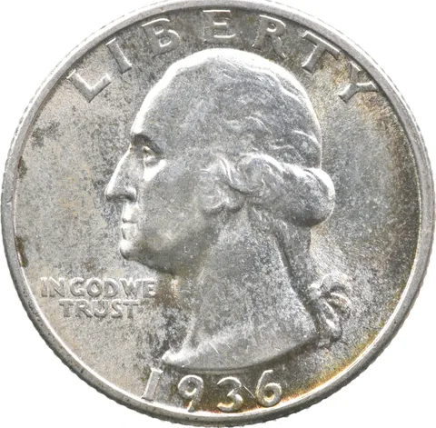 1936 Washington Quarter a3691