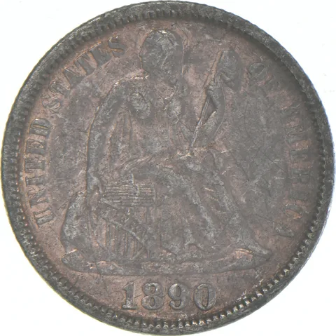 1890 Seated Liberty Dime *4233