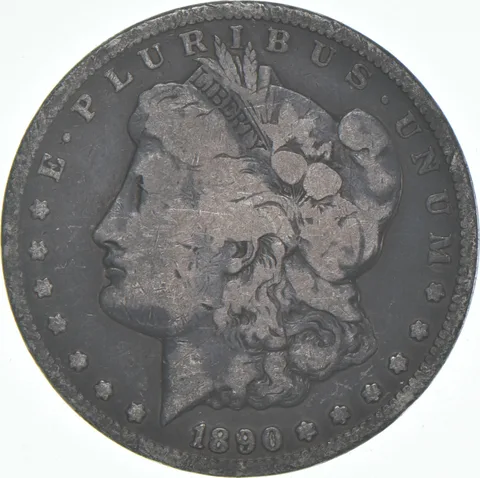 G/VG 1890-CC Morgan Silver Dollar (1 coin)