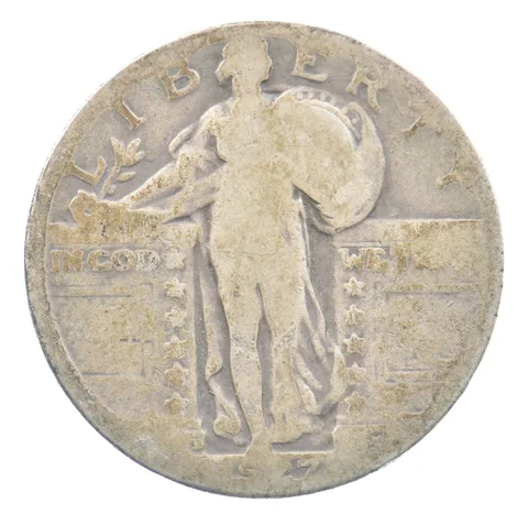1927-D Standing Liberty Quarter a5021