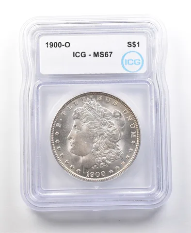 1900-O Morgan Silver Dollar MS67 ICG *1074