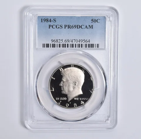 1984-S Kennedy Half Dollar PR69 DCAM PCGS Blue Lbl