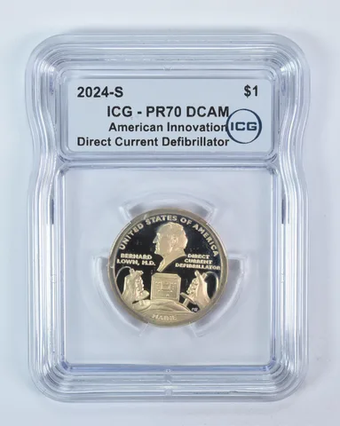 2024-S Innovation $1 Defibrillator ME PR70 DCAM ICG
