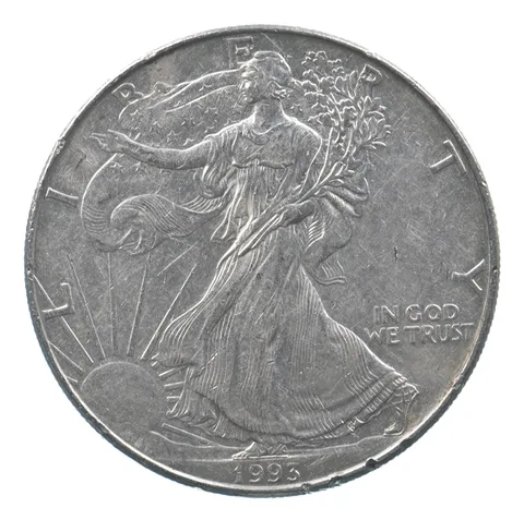 Better Date 1993 American Silver Eagle 1 Troy Oz .999 Fine Silver *526
