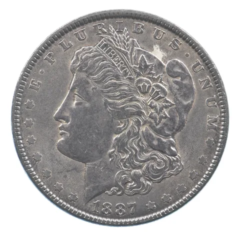 Better 1887 Morgan Silver Dollar - 90% US Coin - Nice Coin *336