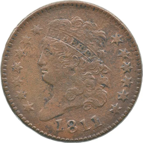1811 Classic Head Half Cent *4408
