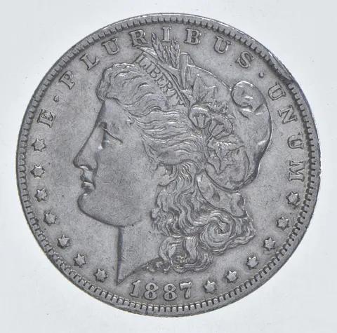 Better 1887-O Morgan Silver Dollar - 90% US Coin - Nice Coin *412