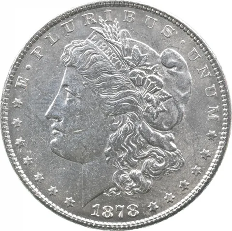 1878 Morgan Silver Dollar 8TF *2692