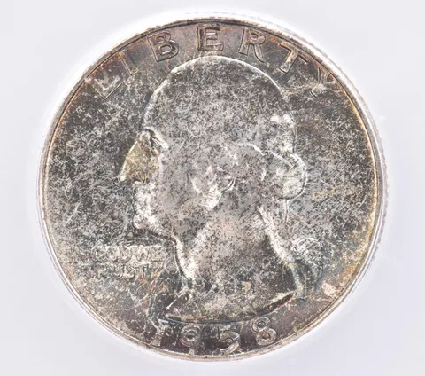 1958 Washington Quarter MS67 ICG Beautiful Tone *2536