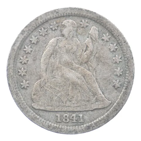 1841 Seated Liberty Dime *2578