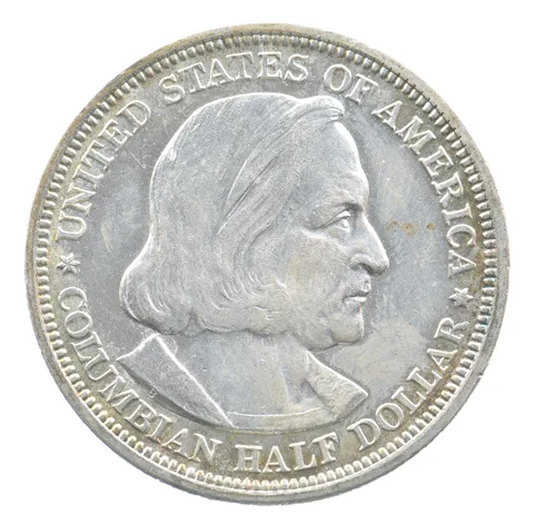 1892 Columbian Exposition Commemorative Half Dollar a0206