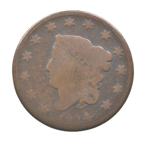 1824 Liberty Head Large Cent *4611