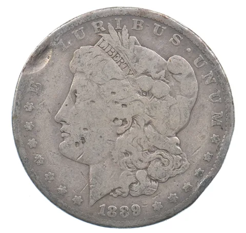 1889-CC Morgan Silver Dollar *1575