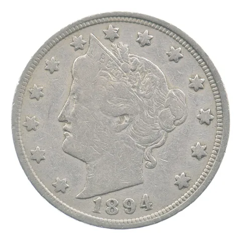 1894 Liberty V Nickel *4482