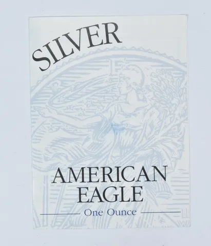 COA 1998-P American Silver Eagle Proof