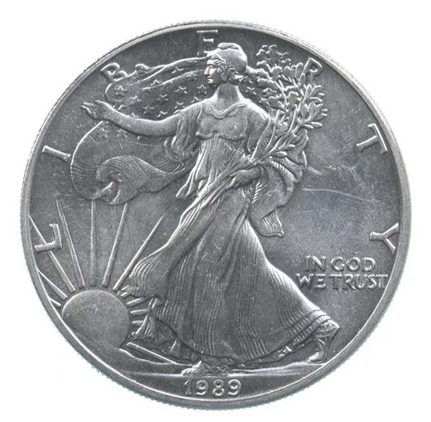 Better Date 1989 American Silver Eagle 1 Troy Oz .999 Fine Silver *775
