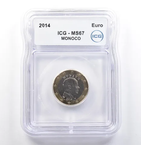 2014 Monaco Euro MS67 ICG *9951