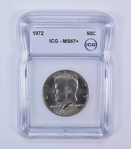 1972 Kennedy Half Dollar MS67+ ICG