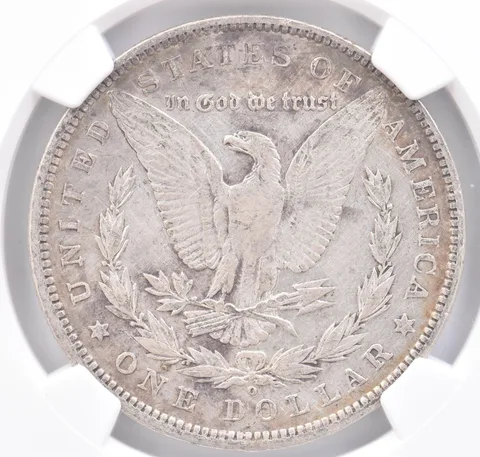 1899-O Morgan Silver Dollar Micro O Genuine NGC Beautiful Tone *2164