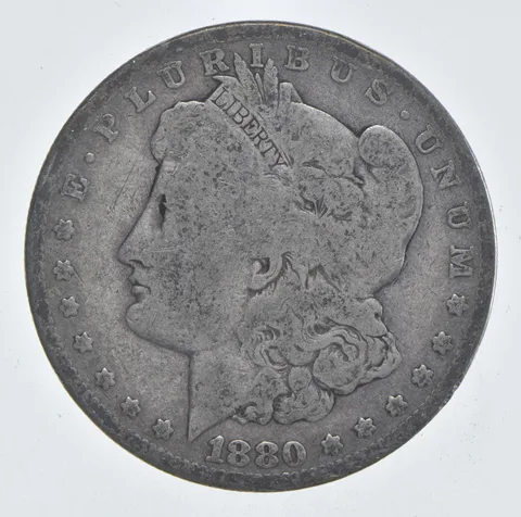 Early - 1880-O Morgan Silver Dollar - 90% US Coin *775