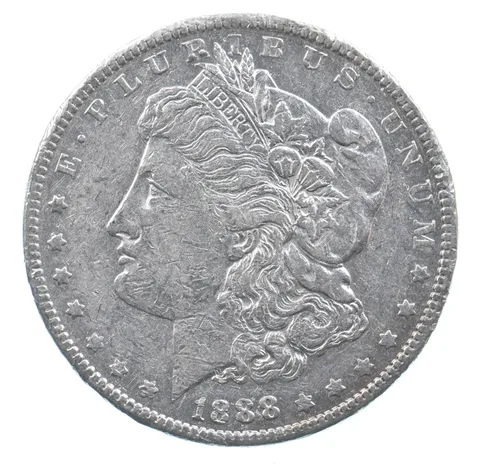 Better 1888 Morgan Silver Dollar - 90% US Coin - Nice Coin *616