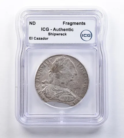 ND Reales Fragments El Cazador Shipwreck Authentic ICG *2009