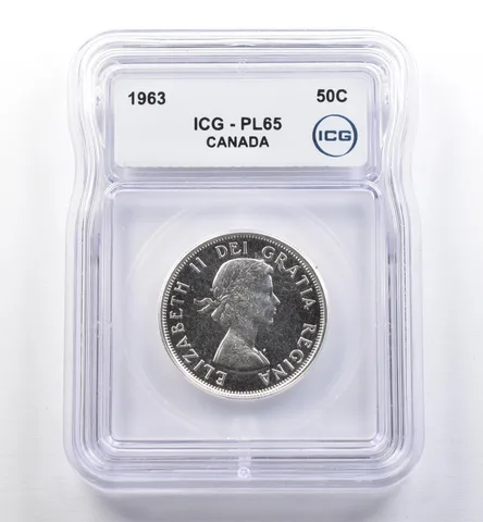 1963 Canada 50 Cents PL65 ICG *0227