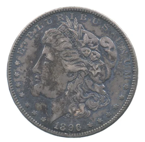 Better 1896 Morgan Silver Dollar - 90% US Coin - Nice Coin *357