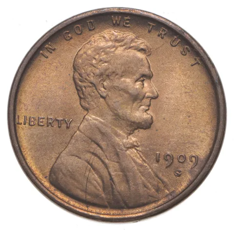 1909-S Lincoln Wheat Cent S/S HORIZONTAL ERROR *3357