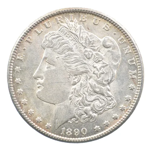 1890-CC Morgan Silver Dollar a1844