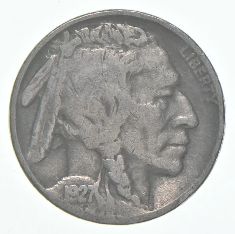 1927 (P) Indian Head Buffalo Nickel Average Circ