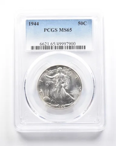 1944 Walking Liberty Half Dollar MS65 PCGS PQ *7597