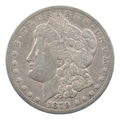 1879-CC Morgan Silver Dollar *3508