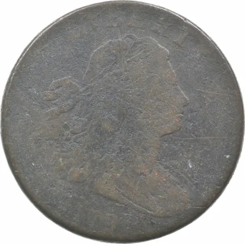 1798 Draped Bust Large Cent S.185 a8435