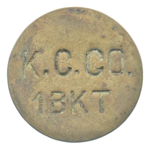 1910 Plantation Token Kirby Canning Co Trappe MD *0139