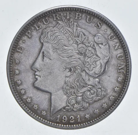 1921-D Morgan Silver Dollar - Last Year Issue 90% $1 Bullion *498