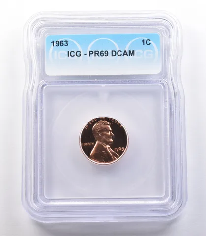 1963 Lincoln Memorial Cent PR69 DCAM ICG *9777