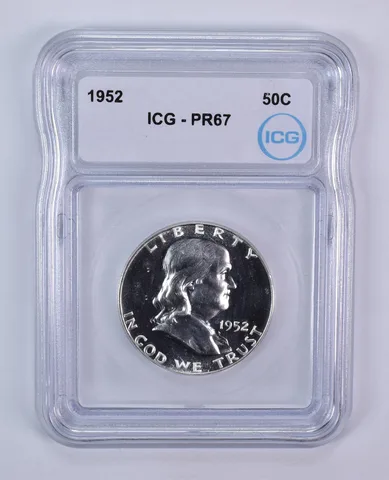 1952 Franklin Half Dollar PR67 ICG