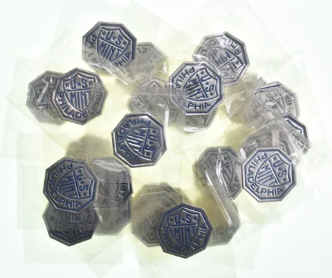 Lot of (25) Tokens From US Mint Philadelphia Souvenir Set