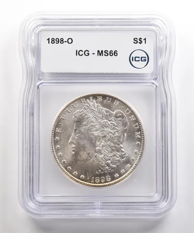 1898-O Morgan Silver Dollar MS66 ICG a5375