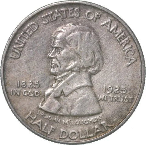 1925 Vancouver Centennial Commemorative Half Dollar *6119