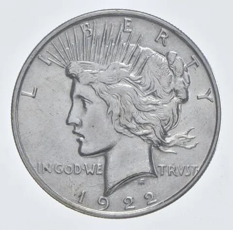 1922 Peace Silver Dollar Estate Coin Collection *232