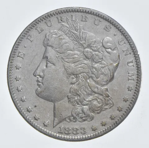1883 Morgan Silver Dollar Estate Coin Collection *282