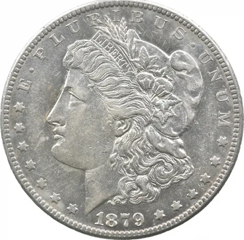 1879-S Rev Of 78 Morgan Silver Dollar *9203