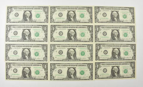 Lot (12) 1985 A $1 FRN Complete District Set *7944