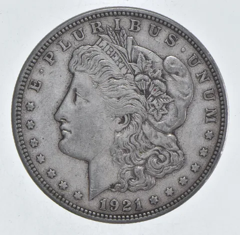 1921-D Morgan Silver Dollar - Last Year Issue 90% $1 Bullion *535